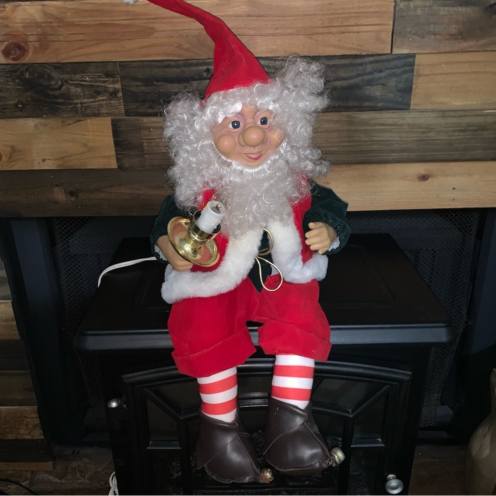 Vintage Telco Motionettes Santa Elf